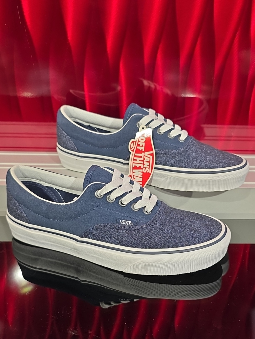 Vans Era Suede Suit Dress Blues Mens 7.5 Womens 9 New With Box